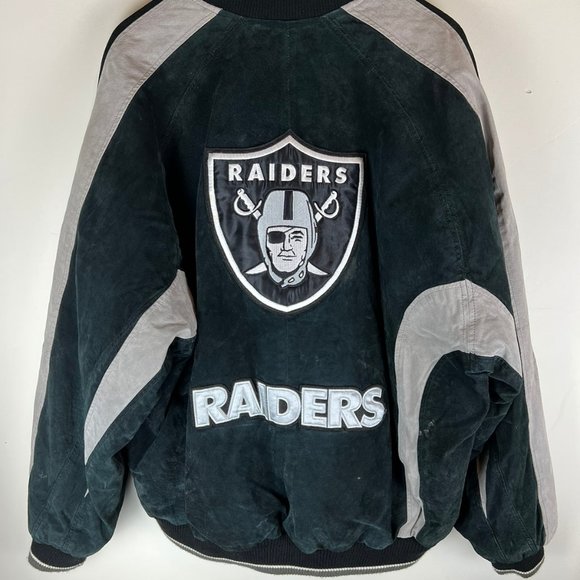 NFL Raiders Leather Jacket